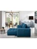 MF Design Bonita Recamiere Rechts in Blau -  (L) 175 x (B) 250 x (H) 92 cm