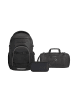 Coocazoo Schulrucksack-Set BYTE "Black Coal" 3-tlg. in Schwarz