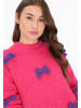 myMo Women Sweater in fuchsia