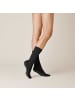 Kunert Socken Homesocks ohne Gummifäden in Black