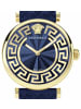 Versace Analoguhr für Damen in blau