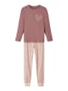 name it Pyjama Set für Mädchen Herz in Rosa