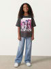 name it T-Shirt in Black Oyster1