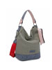 Fritzi aus Preußen Izzy07 Olga Canvas Schultertasche 27 cm olive
