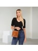 Florence Leder Umhängetasche Florence Tasche hellbraun ca. 18cm