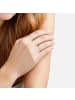 Lulu & Jane Ring aus Messing mit Zirkonia in gelbgold