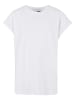 Urban Classics T-Shirt in white/duskrose