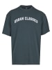 Urban Classics Urban Classics UC College Logo Tall Tee in bottlegreen
