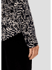 s.Oliver Bluse langarm in Creme-schwarz