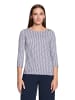 Betty Barclay Basic Shirt mit U-Boot-Ausschnitt in Red/Blue