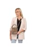Toscanto Leder Umhängetasche Toscanto Tasche taupe, beige ca. 18cm