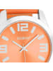 Oozoo Analog-Armbanduhr Oozoo JR orange groß (ca. 40mm)