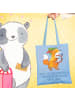 Mr. & Mrs. Panda Tragetasche Schützenblick mit Spruch in Sky Blue