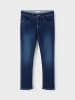 name it Jeans slim fit in dark blue denim