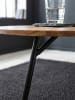 KADIMA DESIGN Beistelltisch | Sheesham/Metall, 40x46x40cm, Industrial