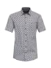 CASAMODA Kurzarm Business Hemd für Herren in grau