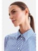 Seidensticker Hemdbluse Regular in Mittelblau