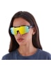 YEAZ SUNSPARK Sport-Sonnenbrille Black/Golden Green in gelb