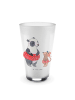Mr. & Mrs. Panda Blümchentailglas Otter Schwimmen ohne Spruch in Transparent
