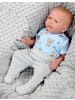 TupTam Baby Jungen Kurzarm Wickelbody 5er Set in mint/weiß