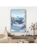 MuchoWow Leinwand bilder Schneelandschaft (BxH)