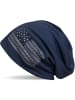 styleBREAKER Beanie Mütze in Midnight-Blue / Dunkelblau