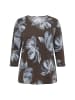 Ulla Popken Shirt in mahagoni