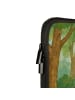 Mr. & Mrs. Panda Laptop Case Otter Blumenstrauß Design mit Spruch in Weiß