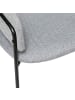 Atmosphera Créateur d'intérieur Gepolsterter Esszimmerstuhl SIRON in Grau, 55 cm