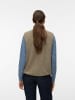 Vero Moda Teddyfell Weste in Laurel Oak