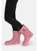 Regenliebe Gummistiefel Flowers Halbschaft in rosa