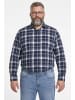 Men Plus Hemd in navy blau