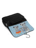 Mr. & Mrs. Panda Kosmetiktasche Koala Familie ohne Spruch in Blau Pastell
