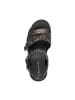 Tamaris Sandalen mit Riemchen Schwarz
