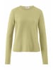 Hessnatur Strick Pullover Regular in helles moos