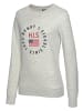 H.I.S Sweatshirt in grau-meliert