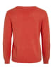 Vila Strickpullover in Aurora Red