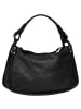 Samantha Look Handtasche echt Leder in schwarz