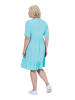 Ulla Popken Kleid in tiefes aqua