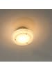 Licht-Erlebnisse Deckenlampe EEK G Ø 22 x (H)10 cm in Weiß
