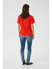 CULTURE T-shirt CUnuga Relaxed fit in Fiery Red