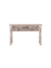 Giner y Colomer Konsolentisch aus recyceltem Eichenholz, 120 cm, Boho-Stil