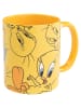 Looney Tunes  Looney Tunes Tasse Tweety allover Kaffeetasse Becher 320 ml in gelb