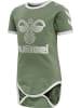 Hummel Kinder Kurzarmbody "Hmlproud Flipper Body S/S" in Grün