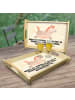 Mr. & Mrs. Panda Bett-Tablett Pferd Springen mit Spruch in Vintage