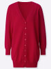 WITT WEIDEN Long-Strickjacke in rot