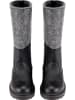 Brandit Stiefel "Knobelbecher Filz" in Schwarz