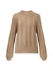 Finn Flare Pullover Strick in dark beige