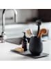 Villeroy & Boch Servierplatte rechteckig Manufacture Rock in schwarz