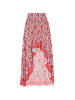 gaya Women Skirt in Red Multicolor